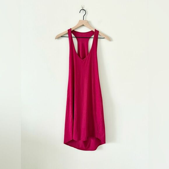 Lululemon Rejuvenate Racerback Athletic Dress in Dark Pink - Size 8 - Picture 2 of 5